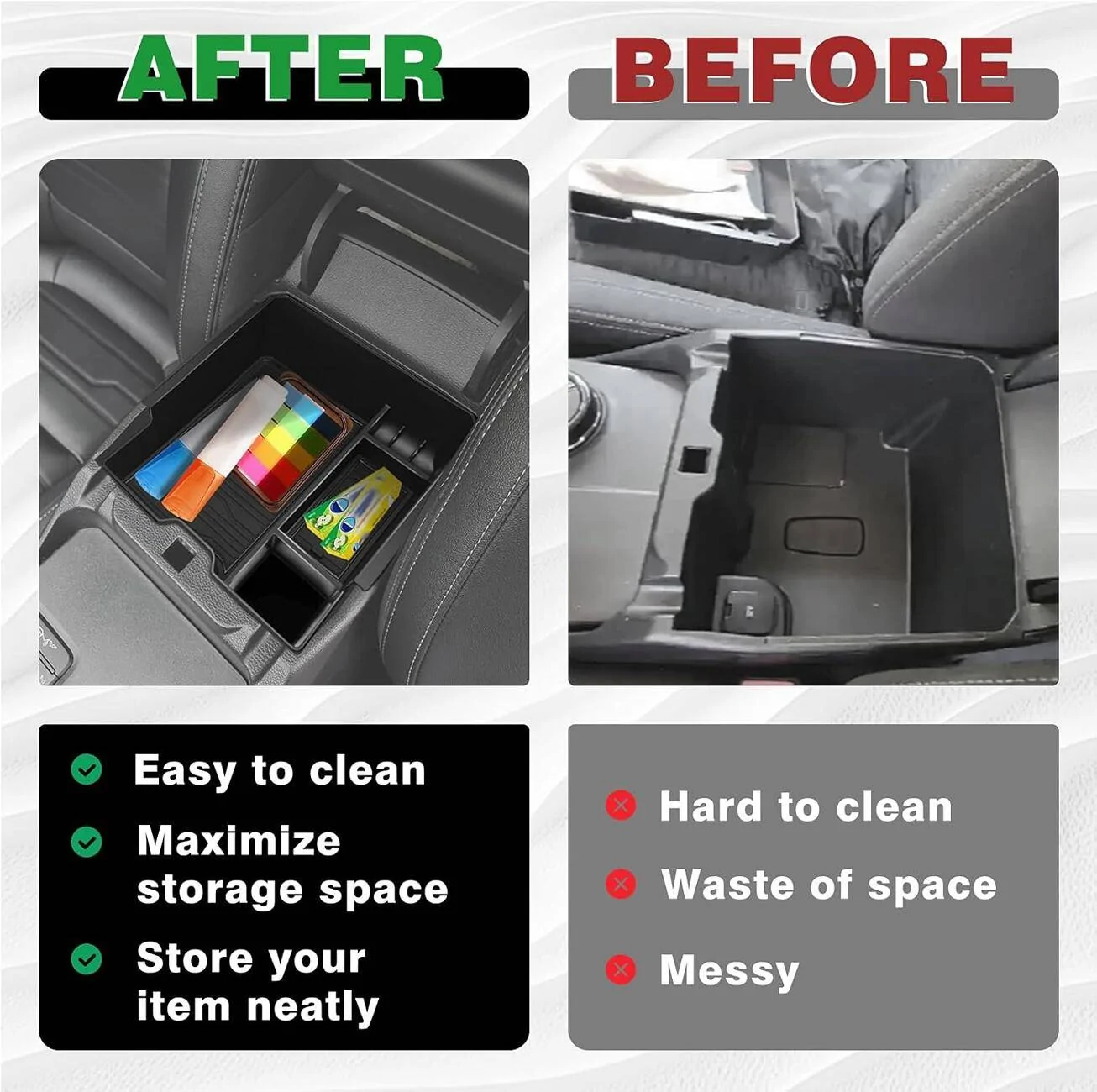 Ford Ranger Muslogy New product for Ford Ranger: Center Console Organizer 1731046425217-