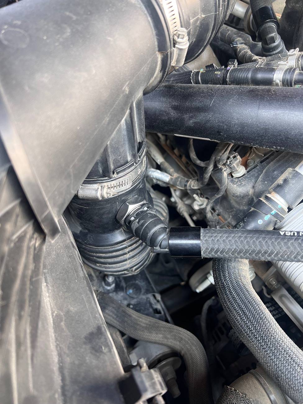 Ford Ranger UPR Catch Can issues - throwing errors PCV IMG_6947