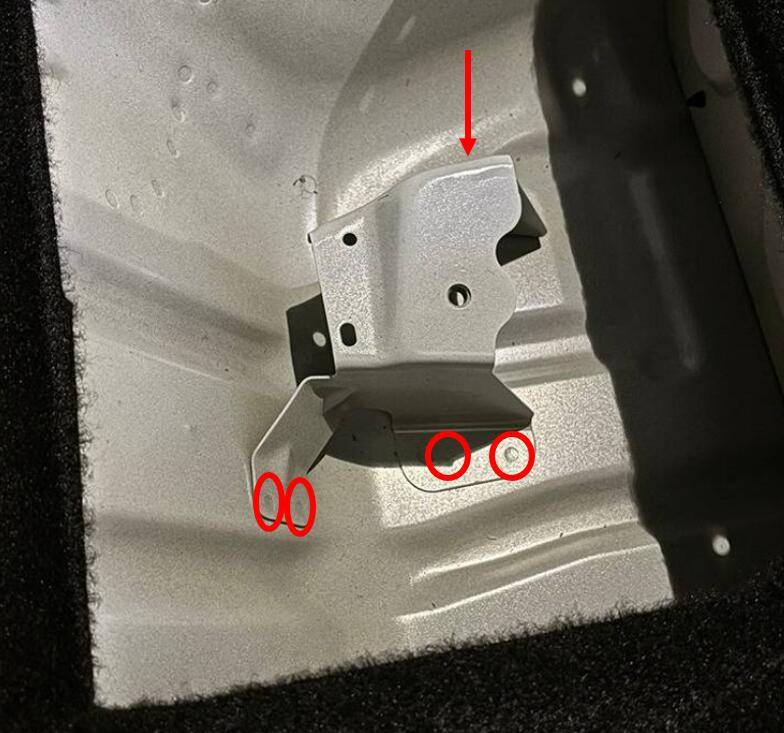 Ford Ranger Under Seat Subwoofer - Jack Bracket Screenshot 2024-11-08 074220