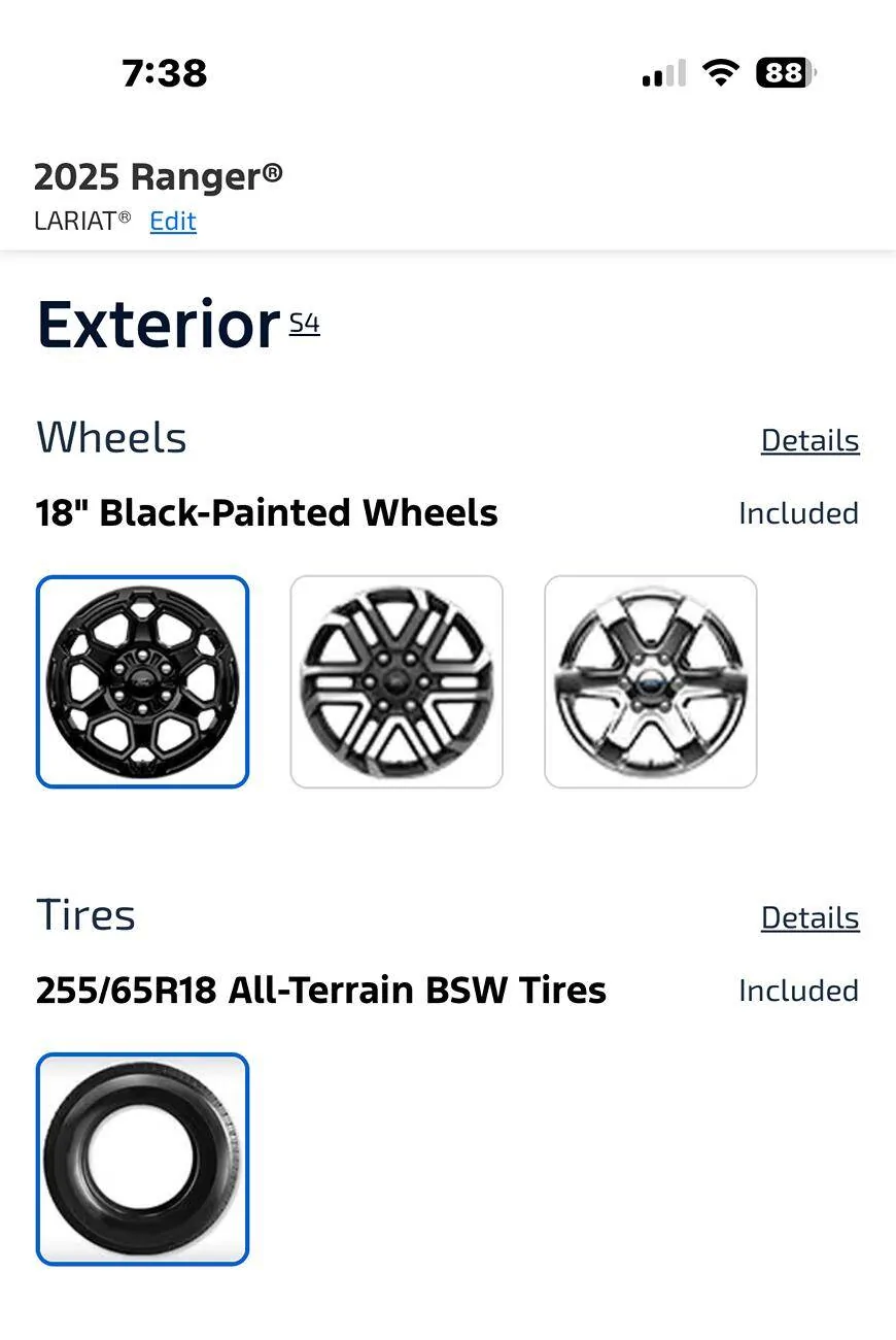 Ford Ranger Stock tire for 2025 Ranger Lariat FX4? 1731076753205-
