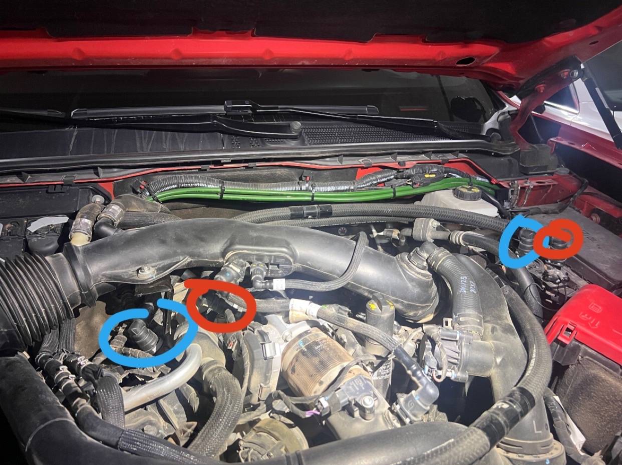 Ford Ranger UPR Catch Can issues - throwing errors PCV IMG_6962