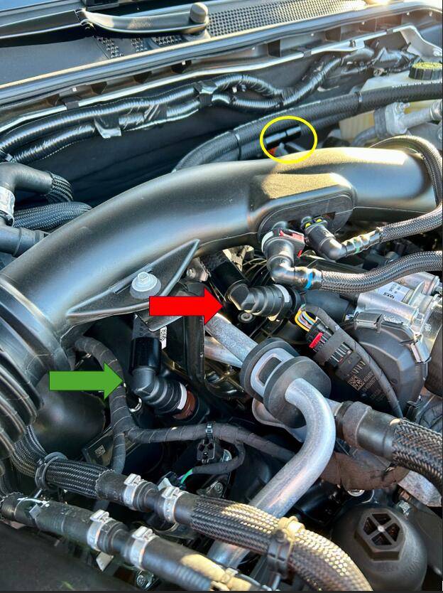 Ford Ranger UPR Catch Can issues - throwing errors PCV UPR2
