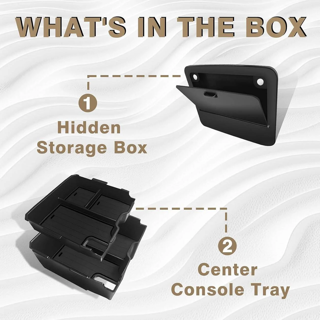 Ford Ranger Introduction: Center Console organizers by Muslogy 1731488801779-yy