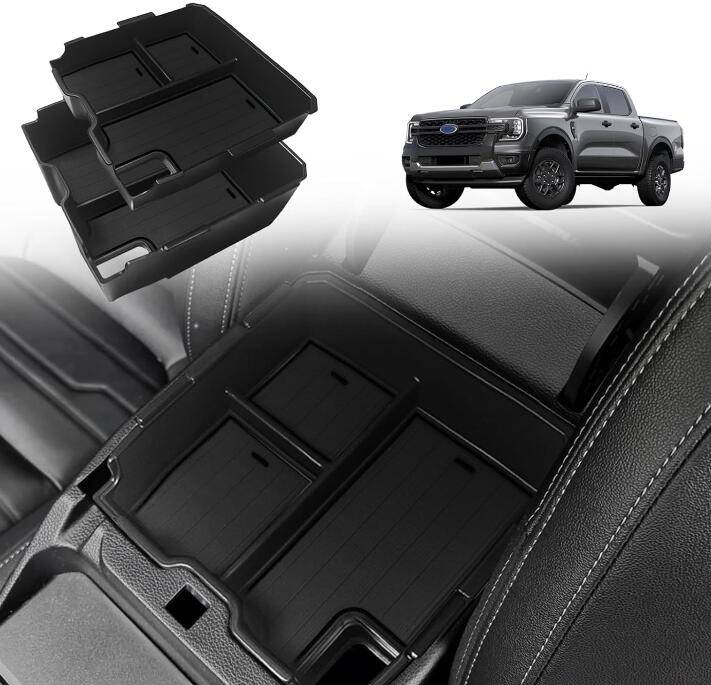 Ford Ranger Introduction: Center Console organizers by Muslogy 1731568318231-o3