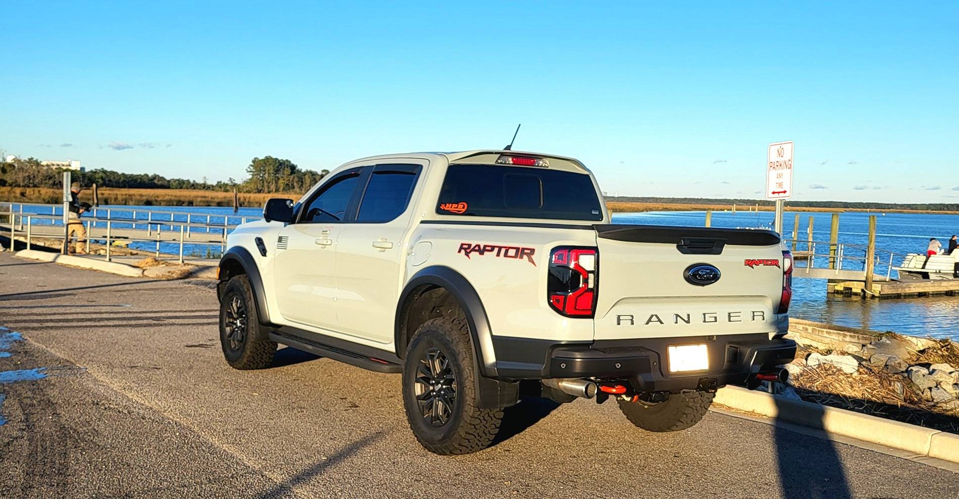 Ford Ranger Ford Accessories roof and tailgate spoiler + other exterior mods on Ranger Raptor 20241115_163109