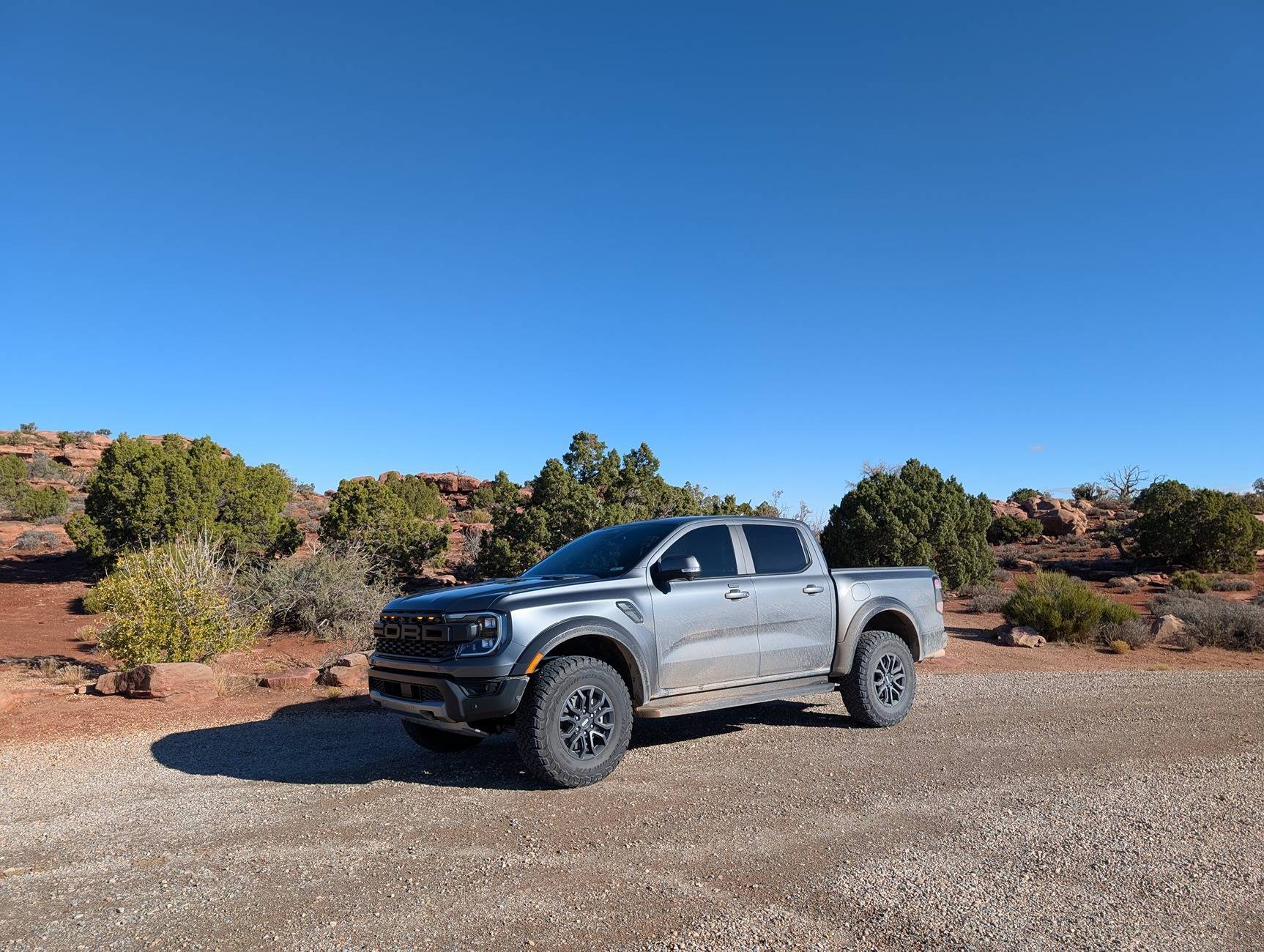 Ford Ranger RR in I70 Blizzard and Moab in early November PXL_20241104_165226240