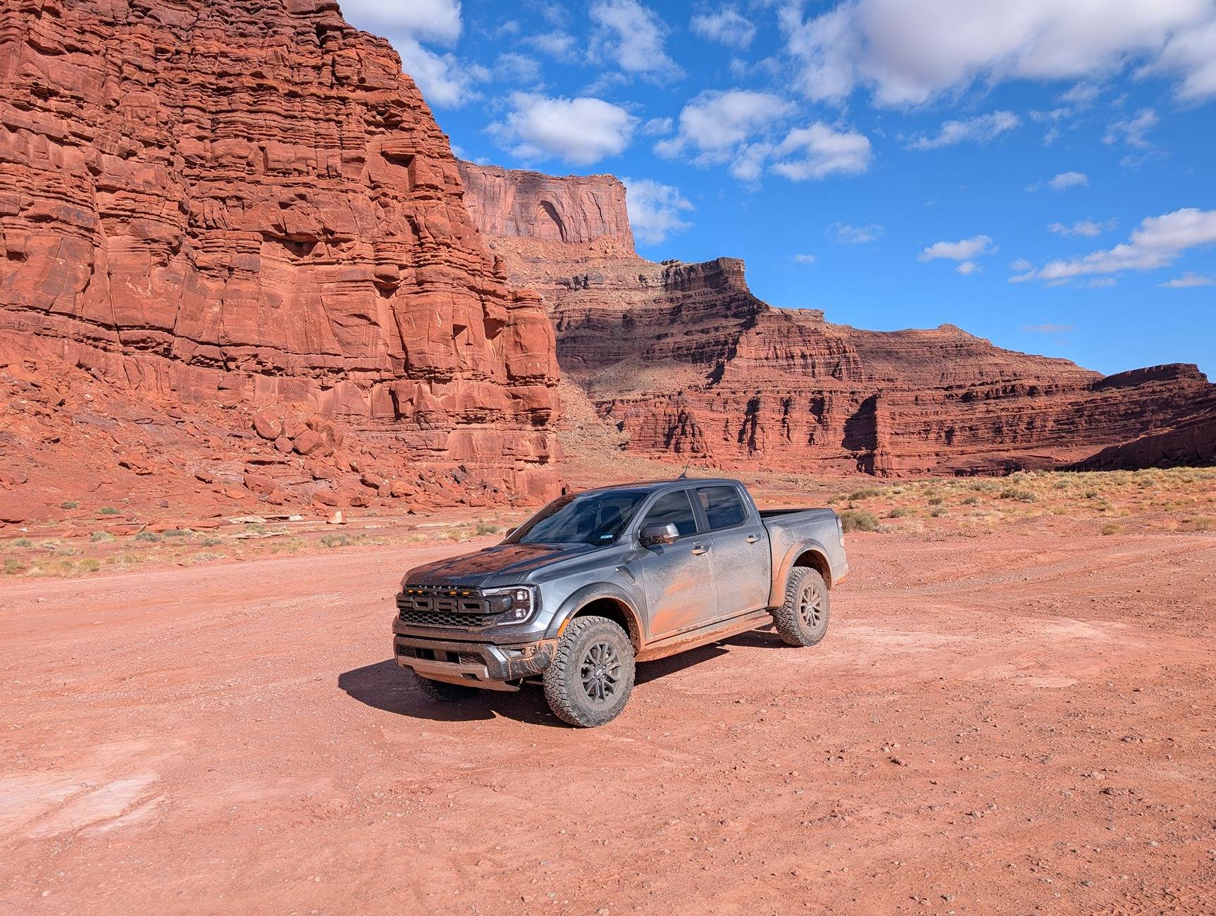 Ford Ranger RR in I70 Blizzard and Moab in early November PXL_20241104_201638600