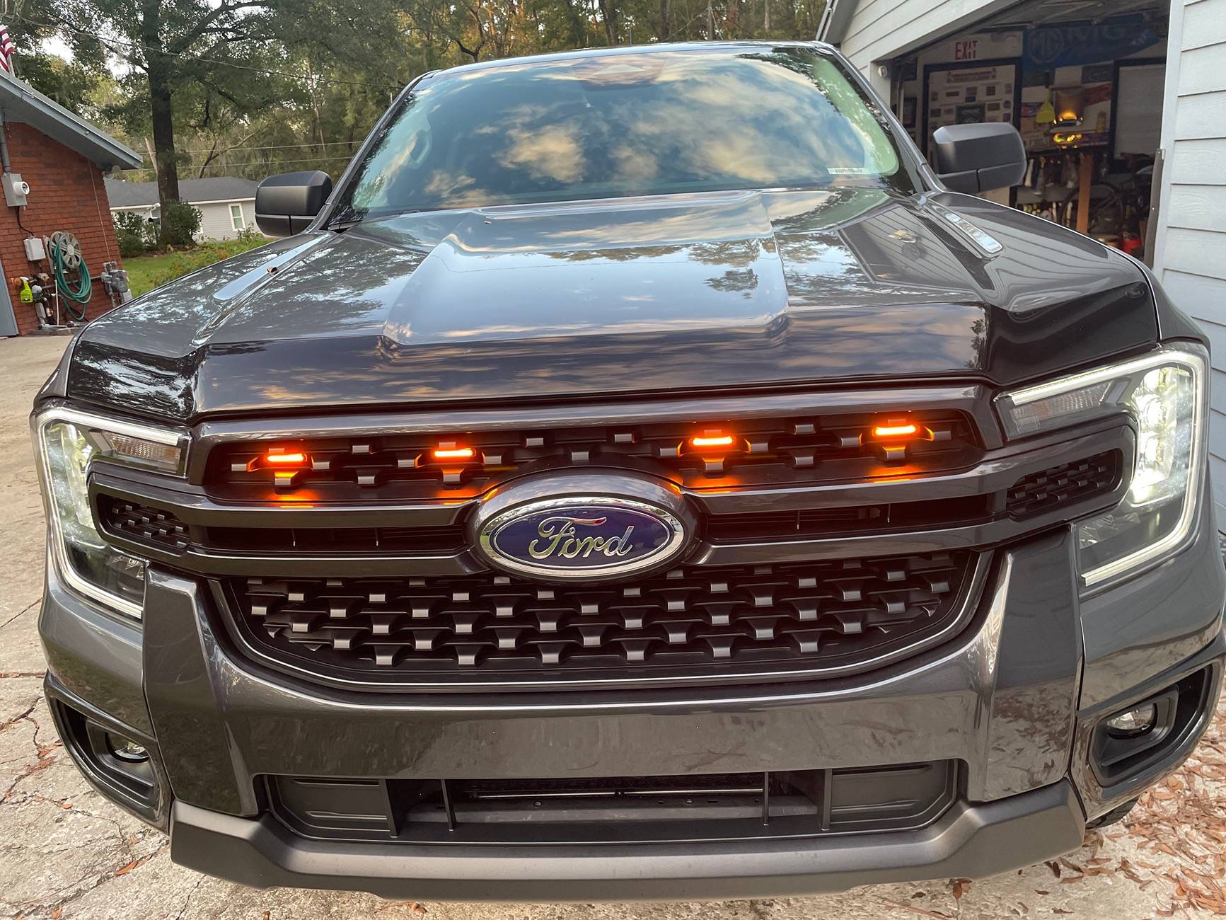 Ford Ranger F150 LED GRILL LIGHT KIT FOR XLT IMG_5675