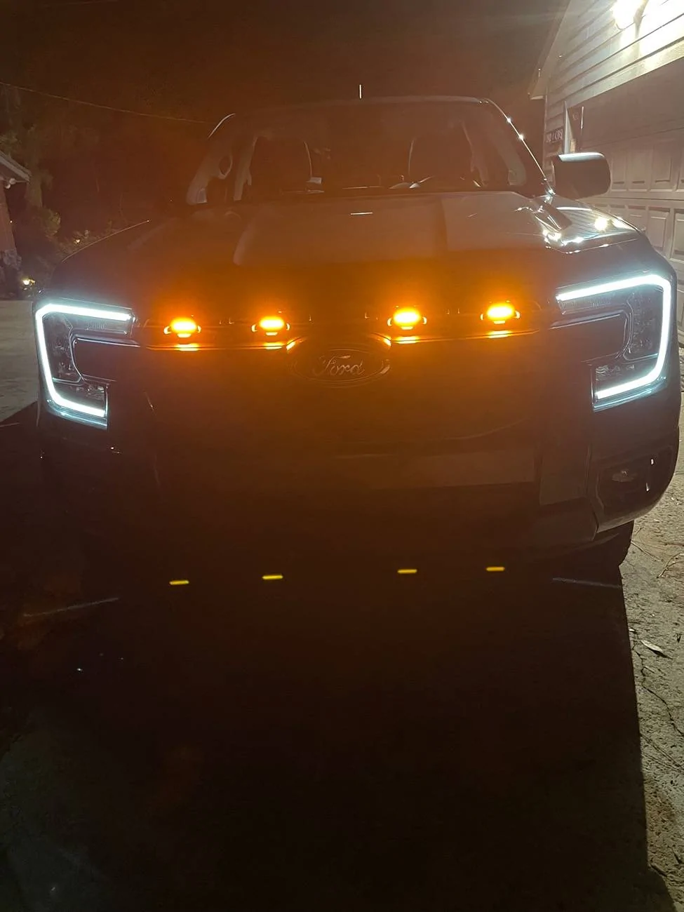 Ford Ranger F150 LED GRILL LIGHT KIT FOR XLT IMG_5690