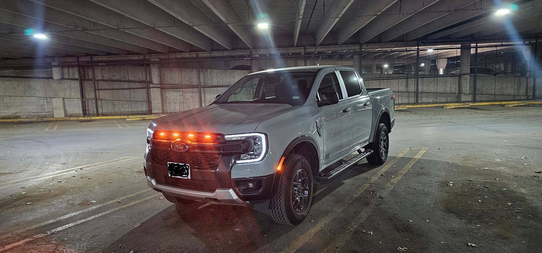 Ford Ranger Anyone happy with their grill lights? Ranger grill lights no plate