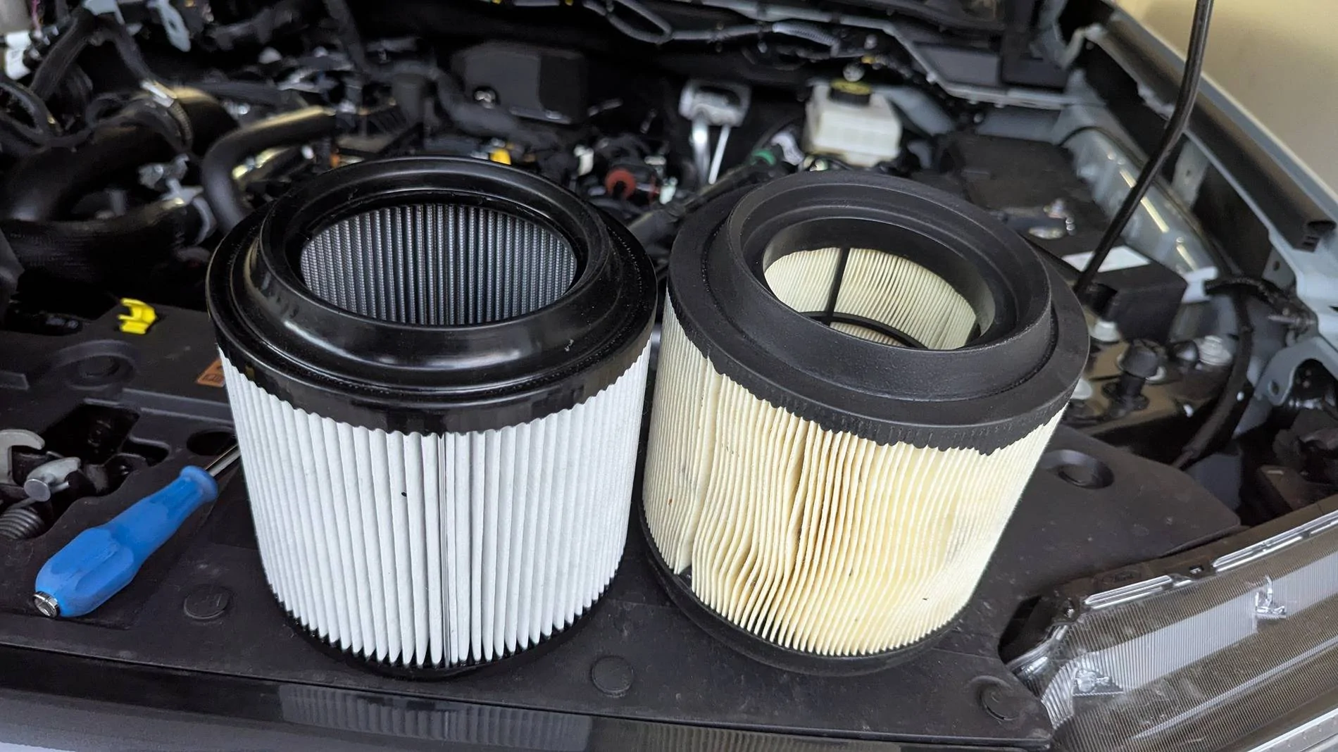Ford Ranger S&B performance filter for the 2.3 Ranger installed 1000005346