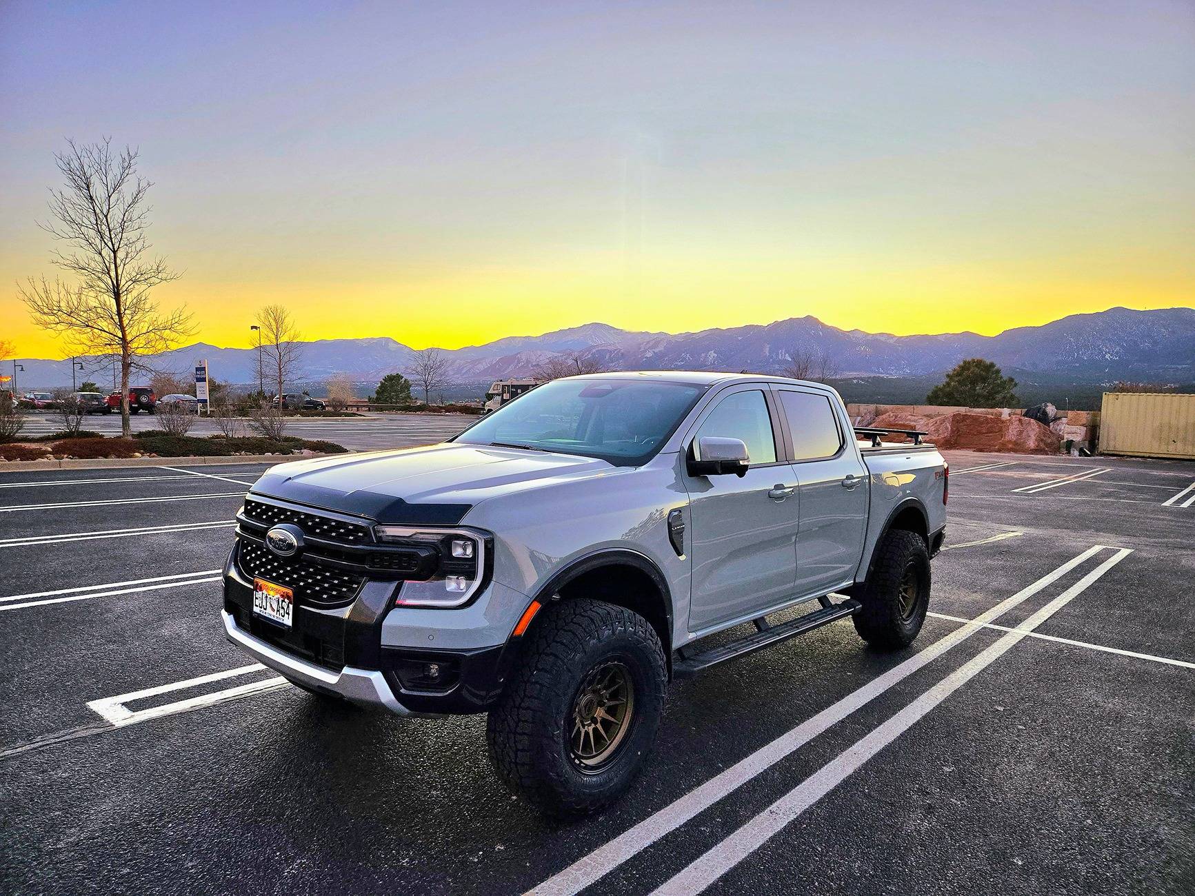 Ford Ranger Cactus Jack - Build so far (2024 Ranger Lariat FX4) Jack Sunset