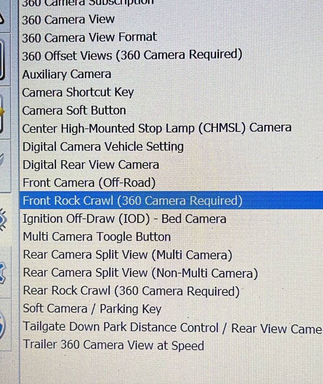Ford Ranger FORScan NA Ranger 6th Gen (2024+) Crowdsourced Spreadsheet IMG_3204