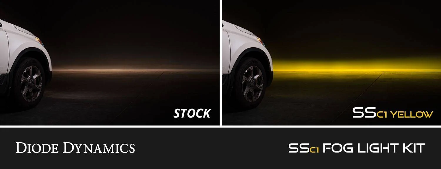 Ford Ranger Diode Dynamics SSC1 LED Fog Light Kit ssc1fog-1080_217870_