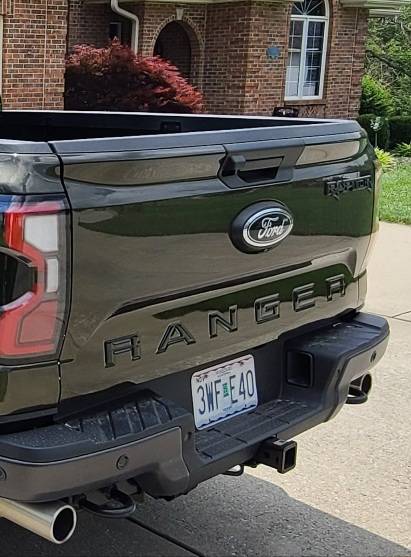 Ford Ranger Tailgate Letters for Ranger Raptor SmartSelect_20240612_211727_Gallery