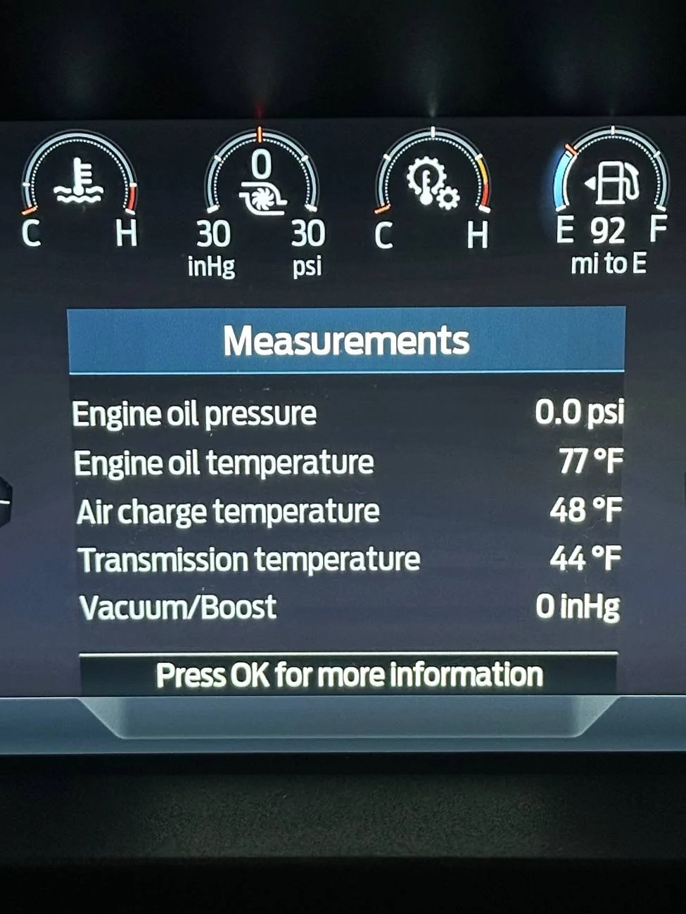 Ford Ranger Ranger Raptor Engine Block Heater Test Results IMG_4615
