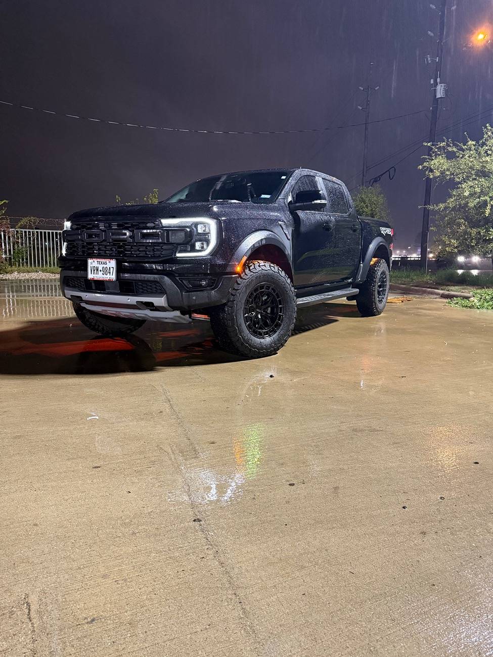 Ford Ranger Vossen HFX1 17" wheels on a 2024 Ranger Raptor IMG_9169