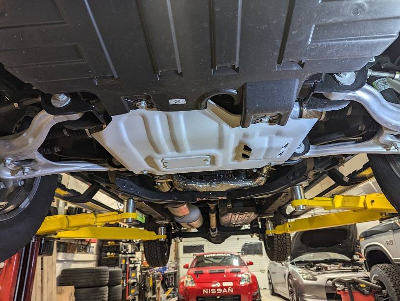 Ford Ranger Rival 4x4 USA Engine Skid Plate Install PXL_20241215_210556063