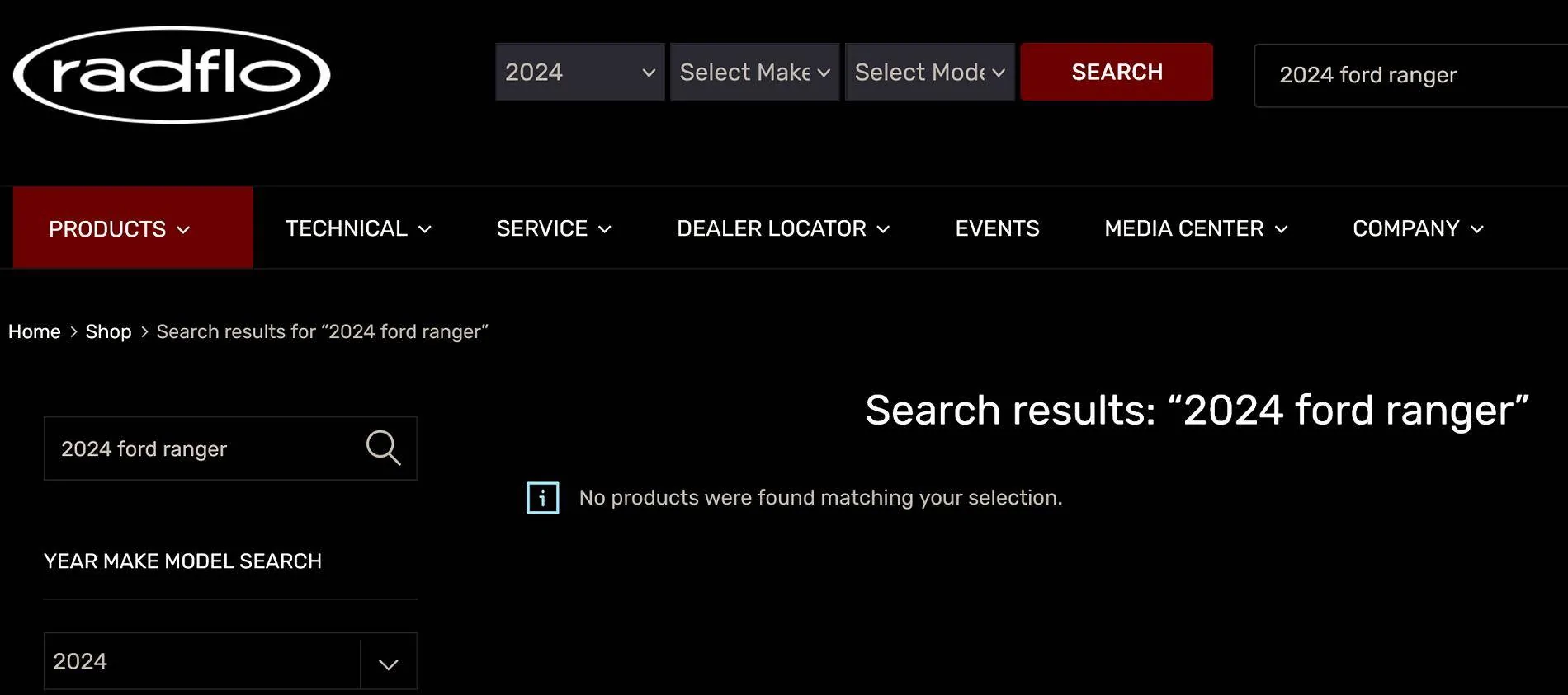 Ford Ranger Lift Kits for 2024 Ford Ranger Lariat FX4 (non Raptor) Screenshot 2024-12-16 at 23-41-09 Search Results for “2024 ford ranger” – Radflo Suspension T