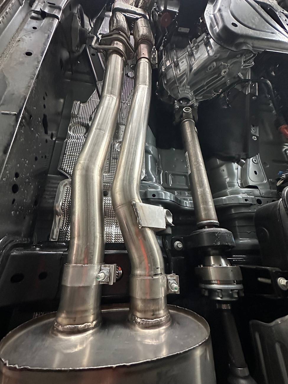 Ford Ranger Borla exhaust dropped off the RR this morning IMG_7484