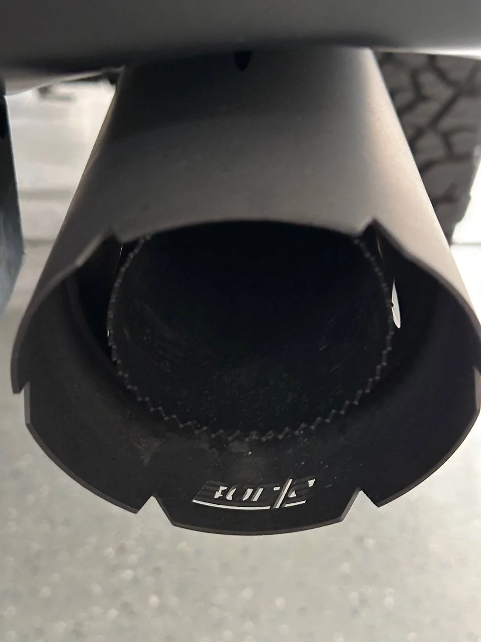 Ford Ranger Borla exhaust dropped off the RR this morning IMG_7490