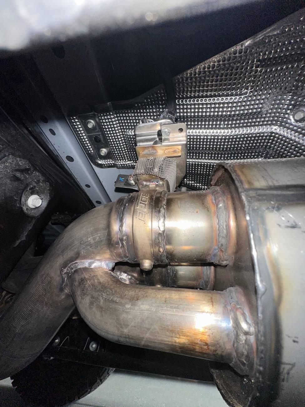 Ford Ranger Borla exhaust dropped off the RR this morning IMG_7488