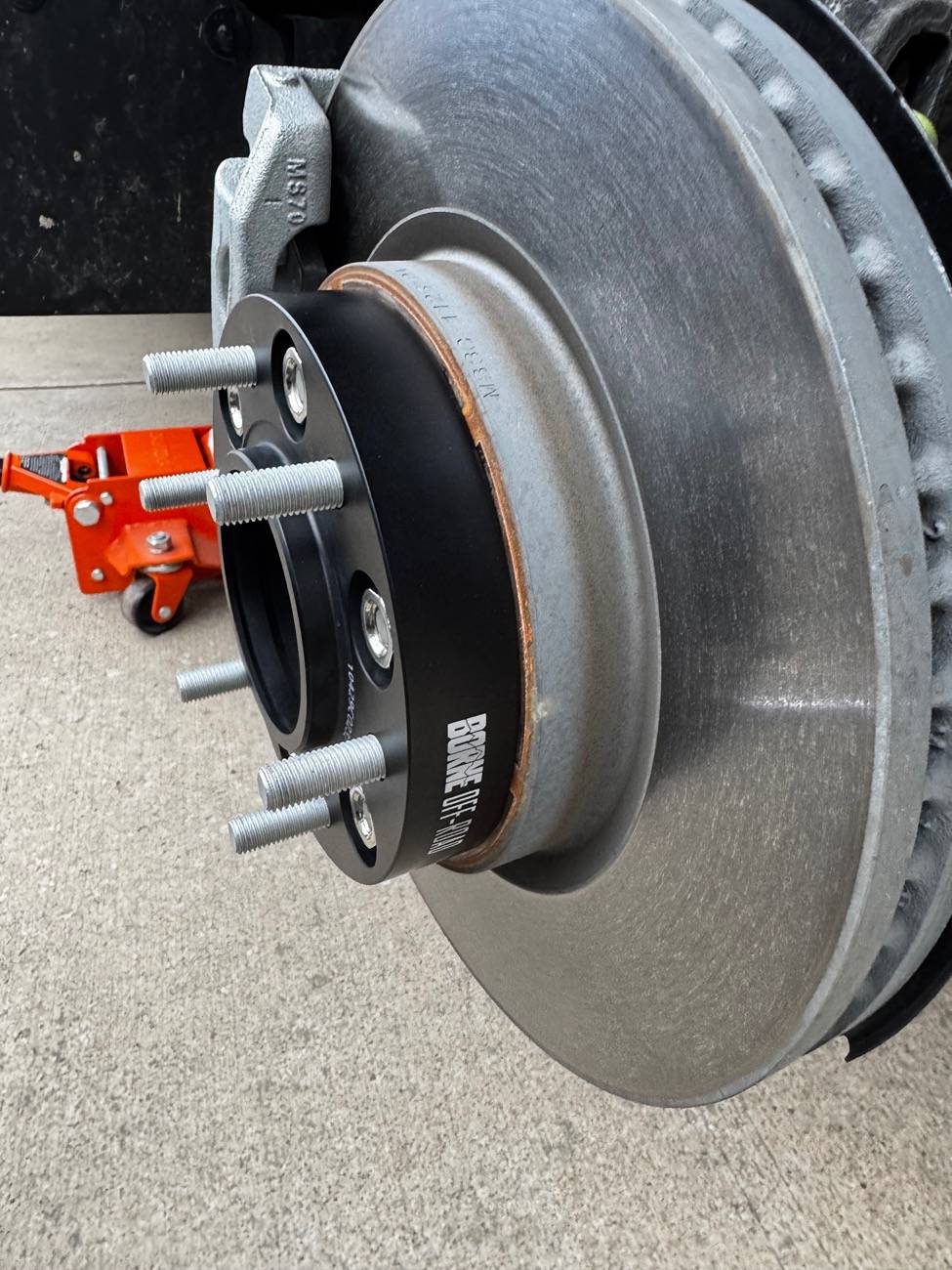 Ford Ranger Borne Off-Road Spacers installed on Ranger Raptor IMG_9978