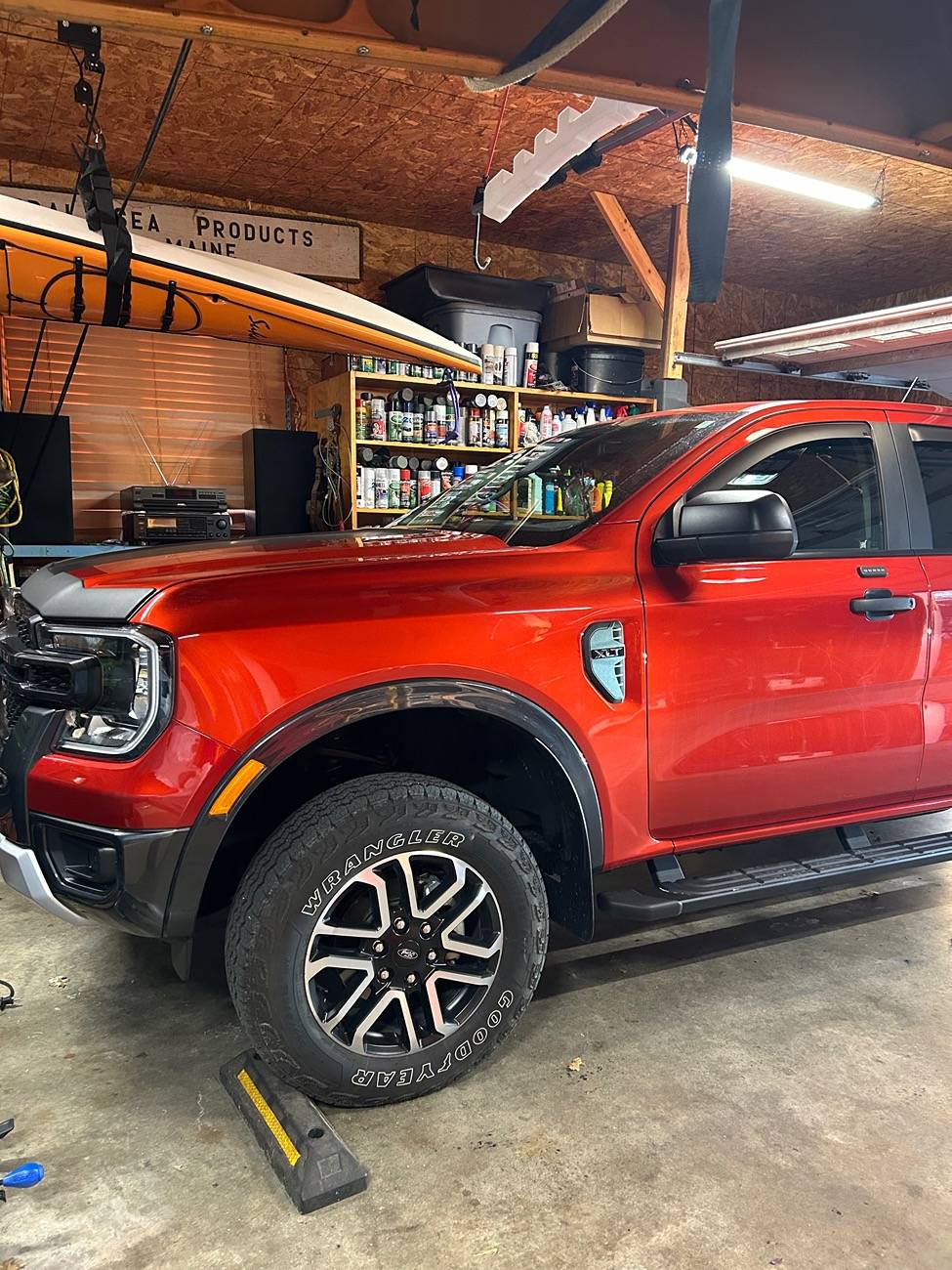 Ford Ranger Issues with Rough Country 2.5 inch level kit on front axels IMG_0289