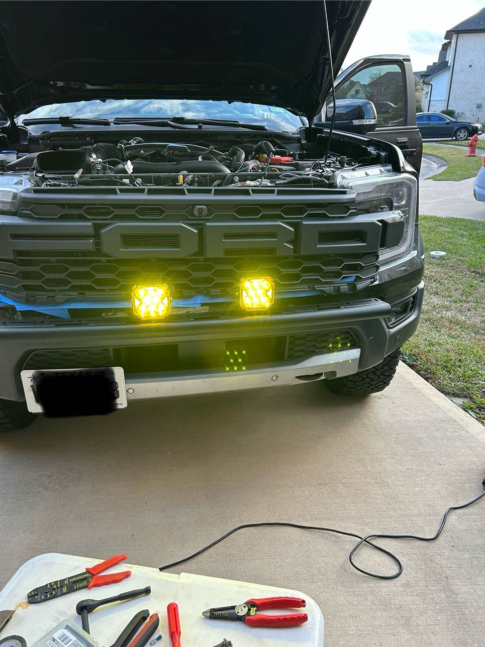 Ford Ranger Ranger Raptor Front Light Mount Kit by Foutz Motorsports IMG_7727