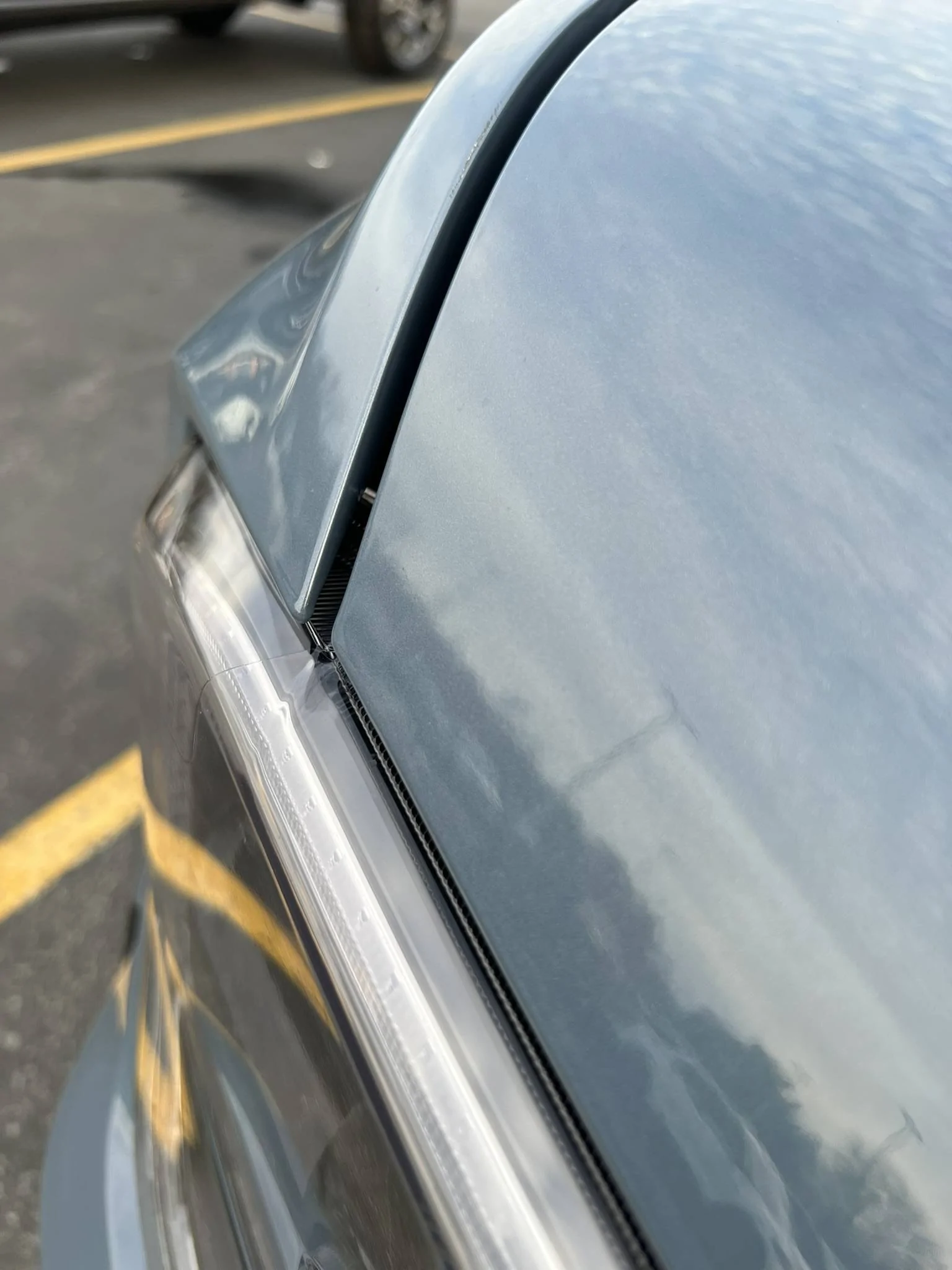 Ford Ranger Pre-delivery paint chip on Azure Gray - How concerned should I be? IMG_2691