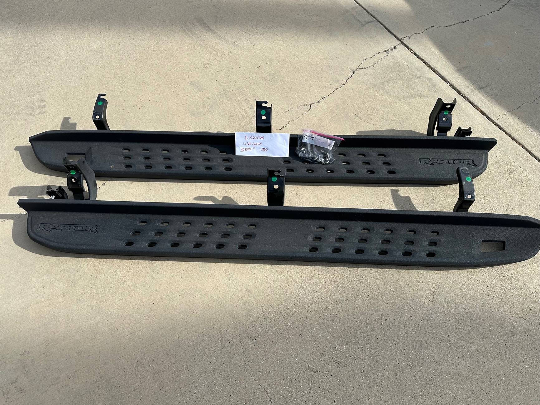 Ford Ranger 2024 Ranger Raptor Side Steps $400 OBO will fit any 6Gen Ranger IMG_6596