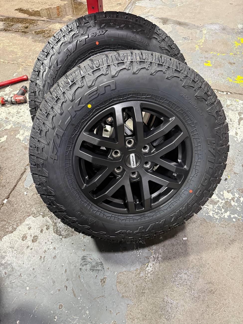 Ford Ranger Ford performance rims IMG_5411