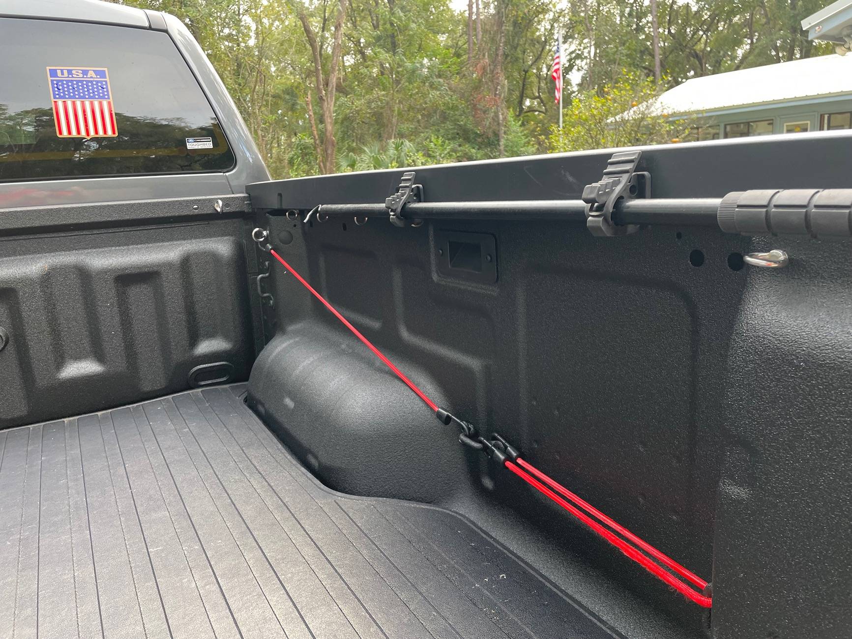 Ford Ranger Harbor Freight shovel mounts IMG_5531