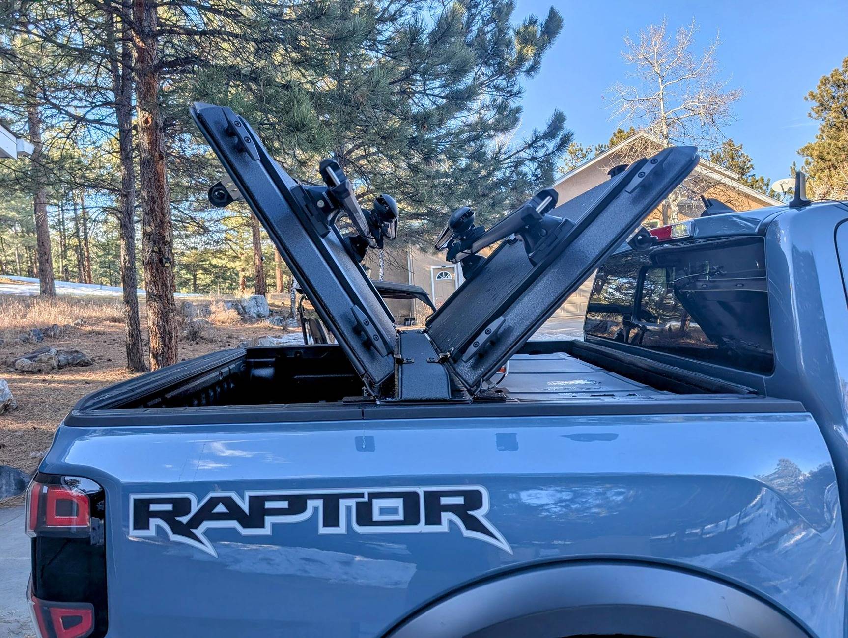 Ford Ranger Diamondback SE Tonneau + Yakima Skyline HD system Installed DB4