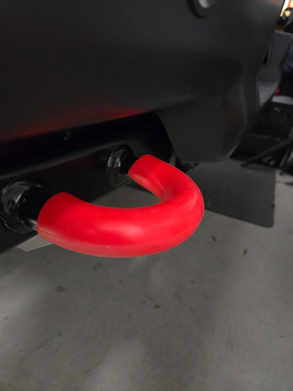 Ford Ranger Powder Coating tow hooks is the way to go 1000011788