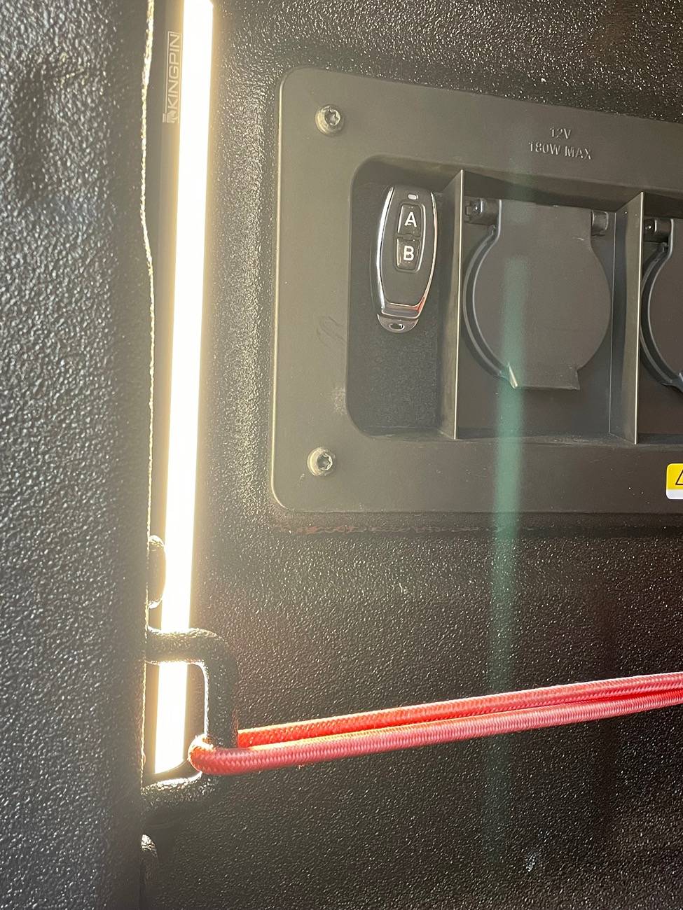 Ford Ranger Any way to have bed lights automatically turn on when I open the tailgate? IMG_5976