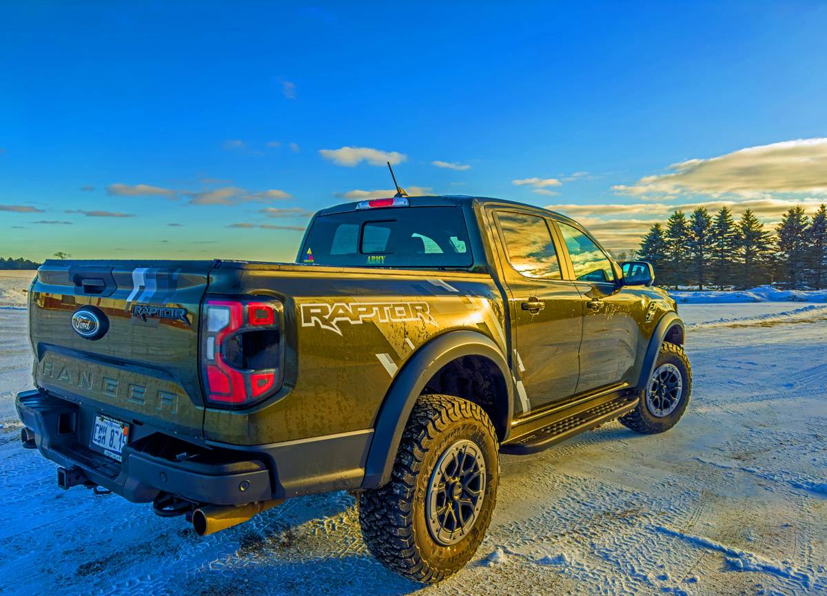 Ford Ranger New Raptor - welcome to the land of the wind chill factor RtQtr s