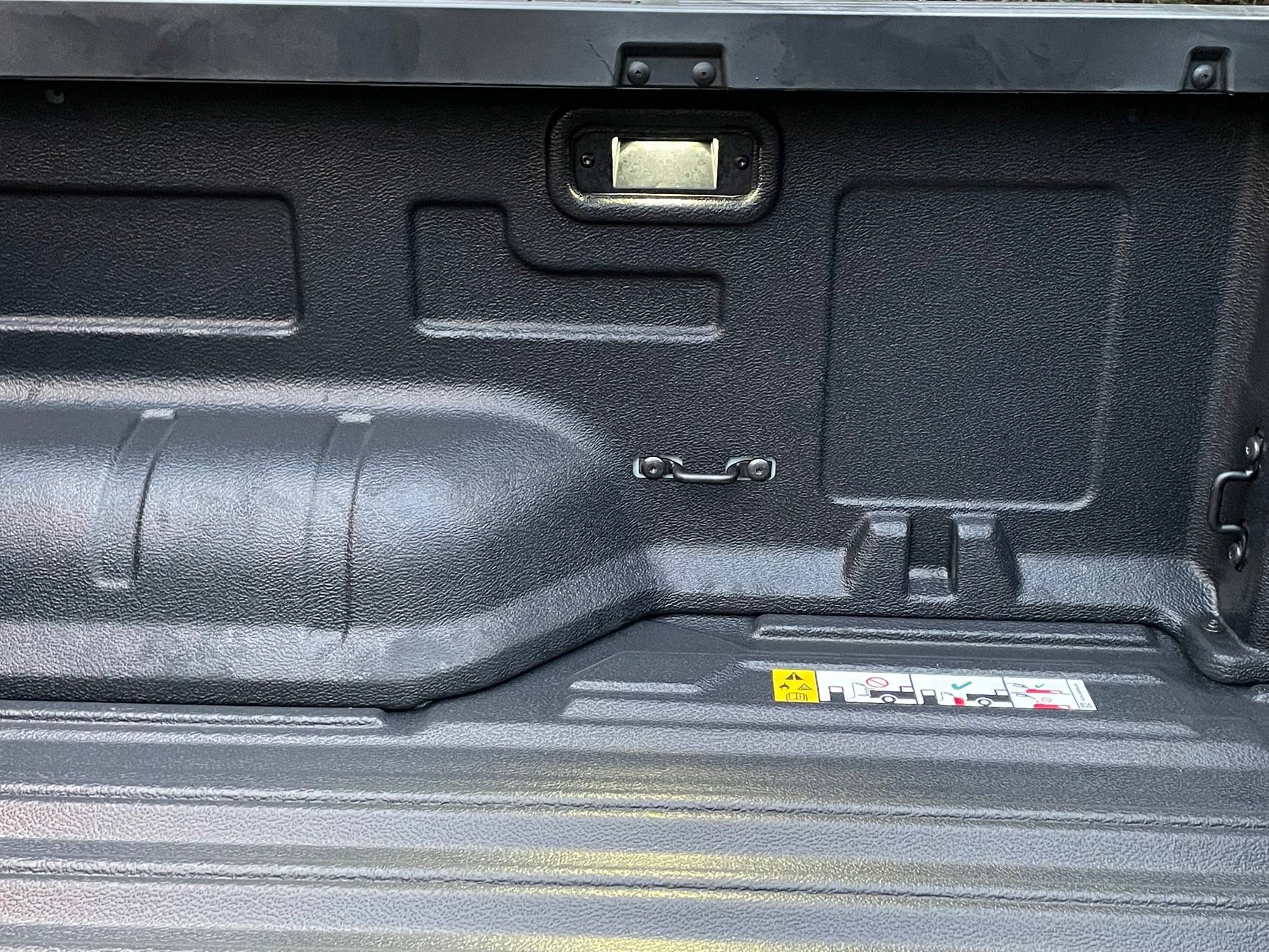 Ford Ranger Ford modular bed liner installed IMG_7438