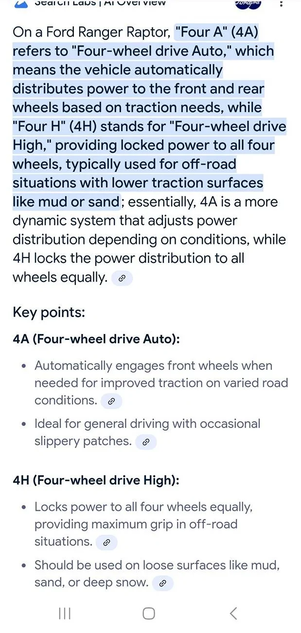 Ford Ranger Disabling auto start stop. Screenshot_20250113_174542_Chrom