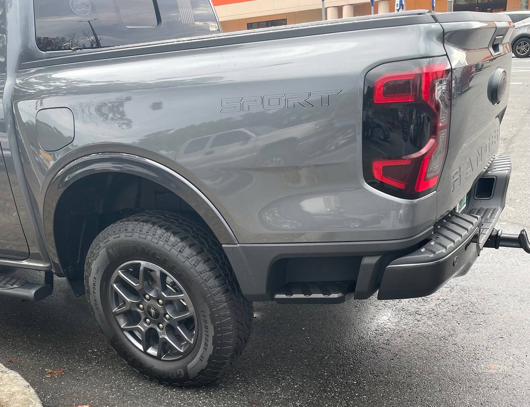 Ford Ranger Aliexpress bed step {filename}