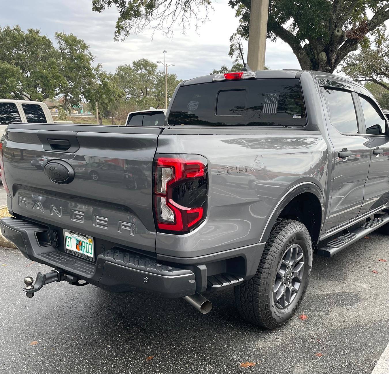 Ford Ranger Aliexpress bed step {filename}