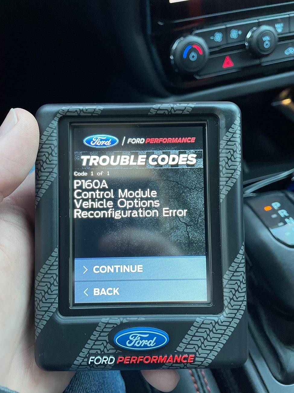 Ford Ranger Ford Performance Tune - Fault Codes IMG_3645