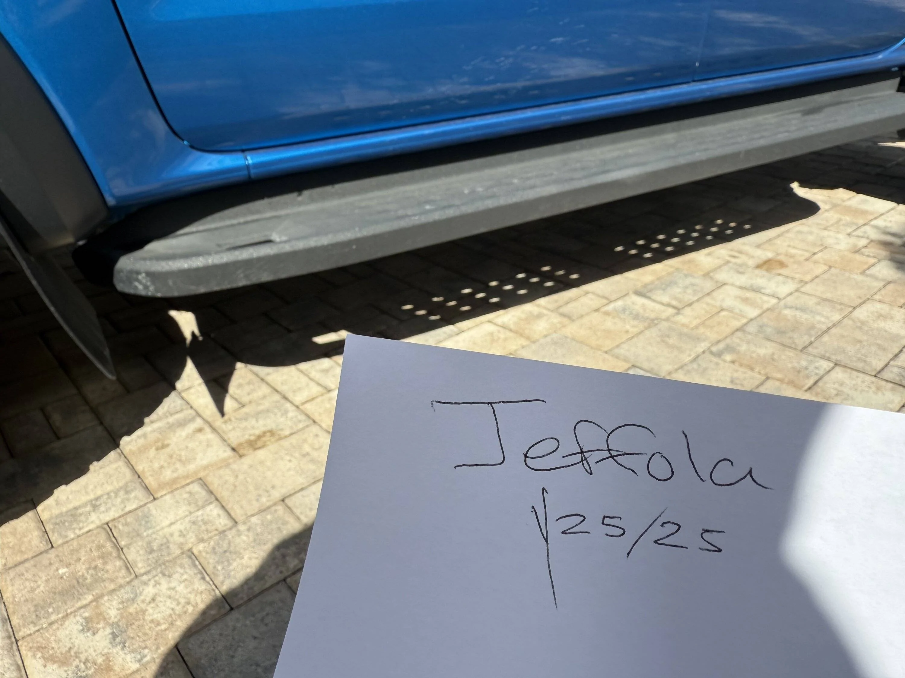 Ford Ranger Ranger Raptor OEM Running boards $450 IMG_4485