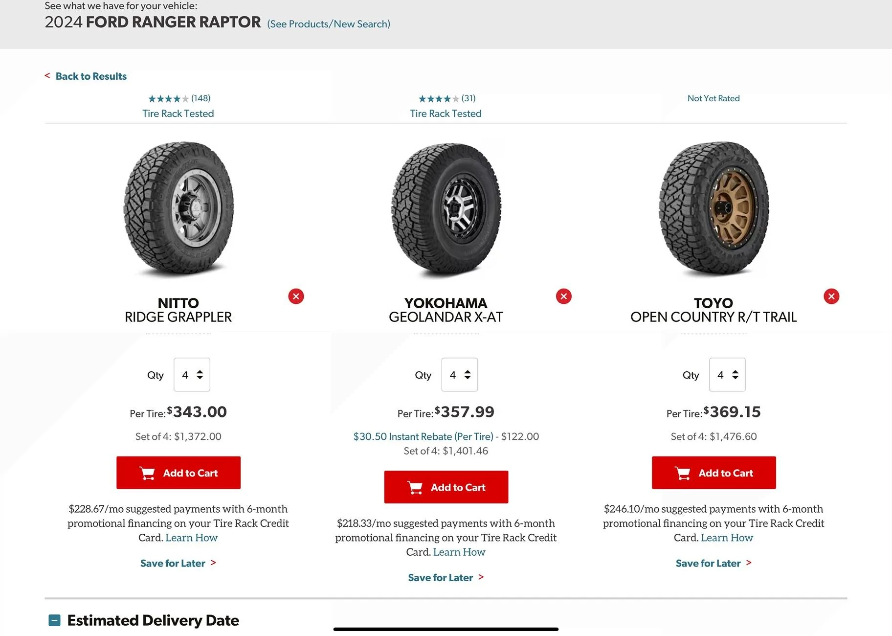 Ford Ranger Looking for the perfect size tire for Bronco SAS wheels for my RR. IMG_4994