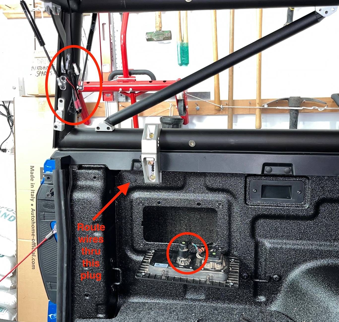 Ford Ranger Plan to install a Leer Harness 300200 for my third brake light, I have a 12 volt power question IMG_8817