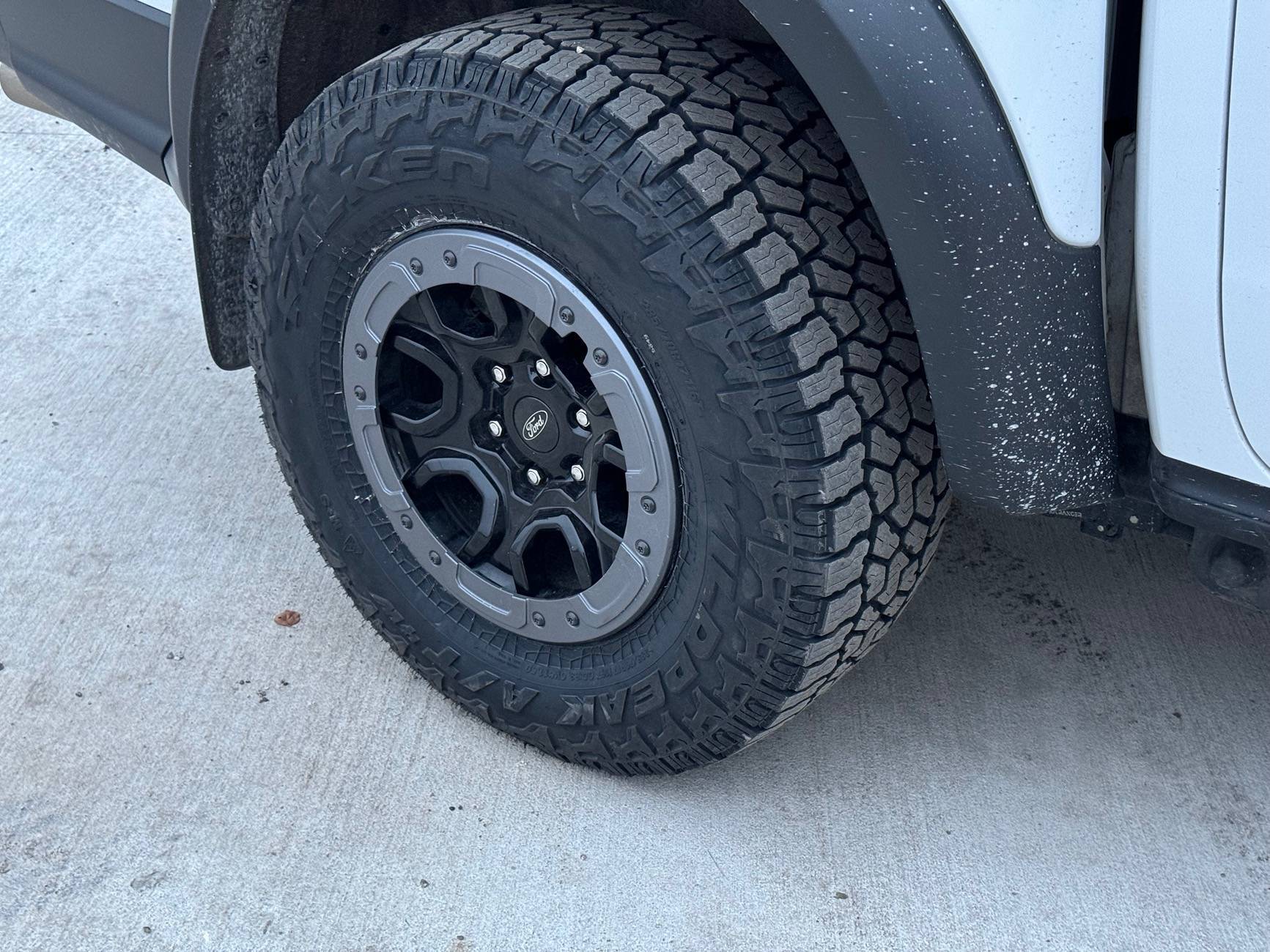 Ford Ranger Wheels & Tires sorted: 295/70R17 34” tall 12” wide +30 offset / Update +30 offset now running Falken AT4W P285/70R17s img_1206-jpe