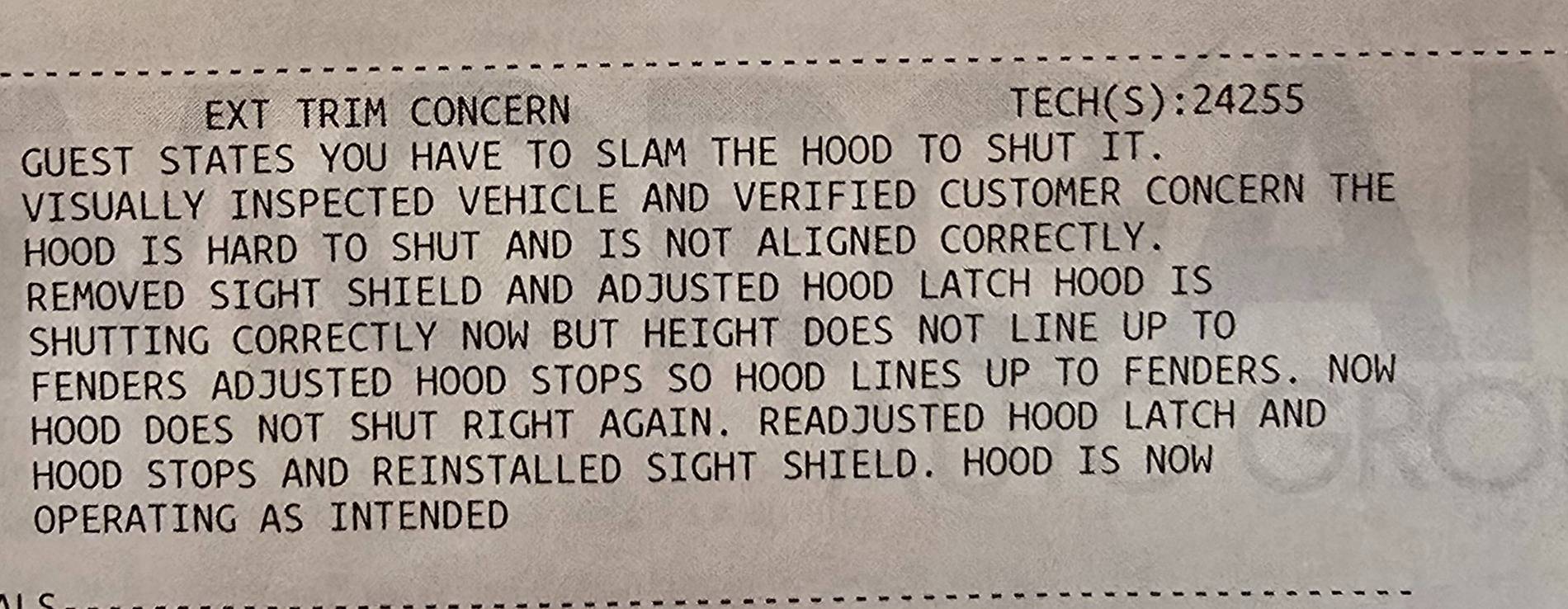 Ford Ranger Hood fitment issues? 20250131_191620
