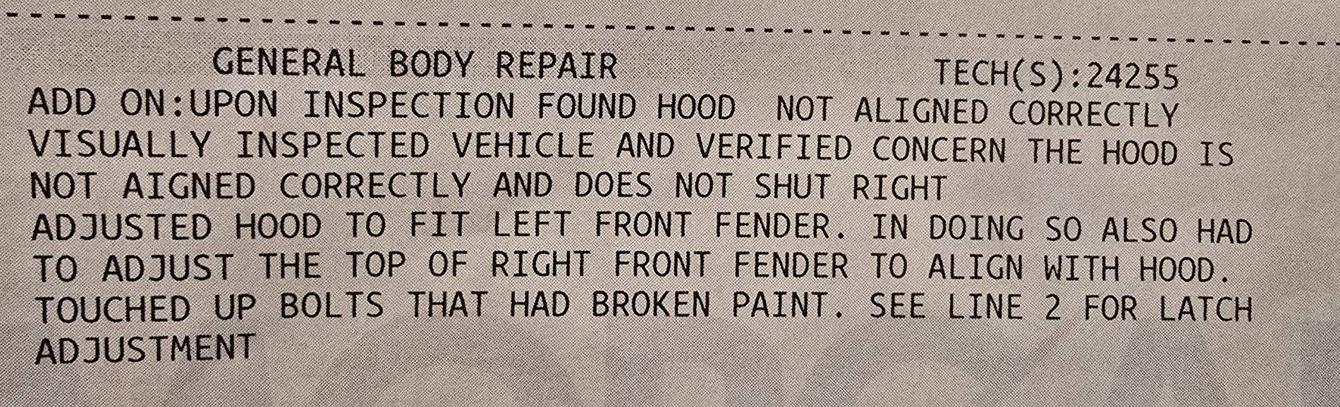 Ford Ranger Hood fitment issues? 20250131_191747