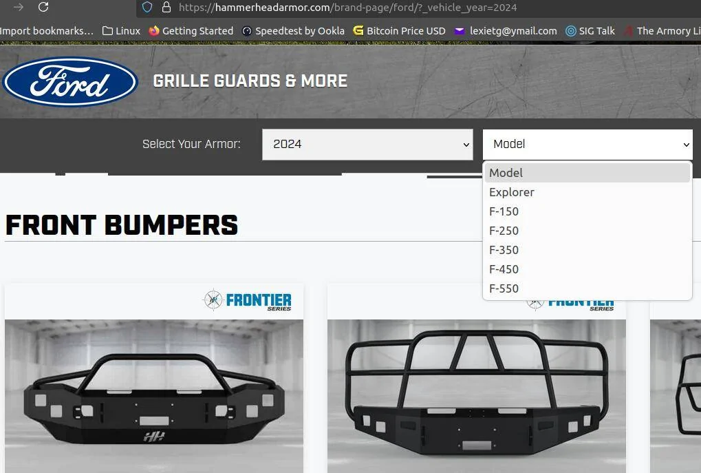 Ford Ranger 2024-2025 Ranger Bumpers 1738520079957-c0