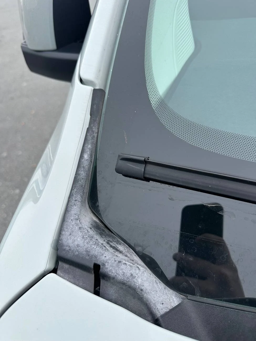 Ford Ranger Weird Discoloration on Trim Piece IMG_2576
